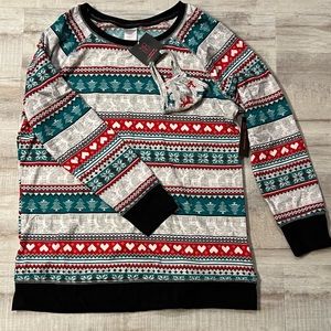 No Boundaries Christmas Long Sleeve XL